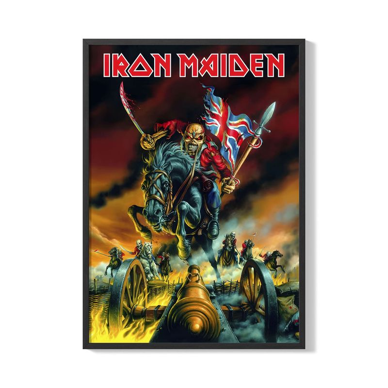 CREANGO - CUADRO POSTER IRON MAIDEN 33X43