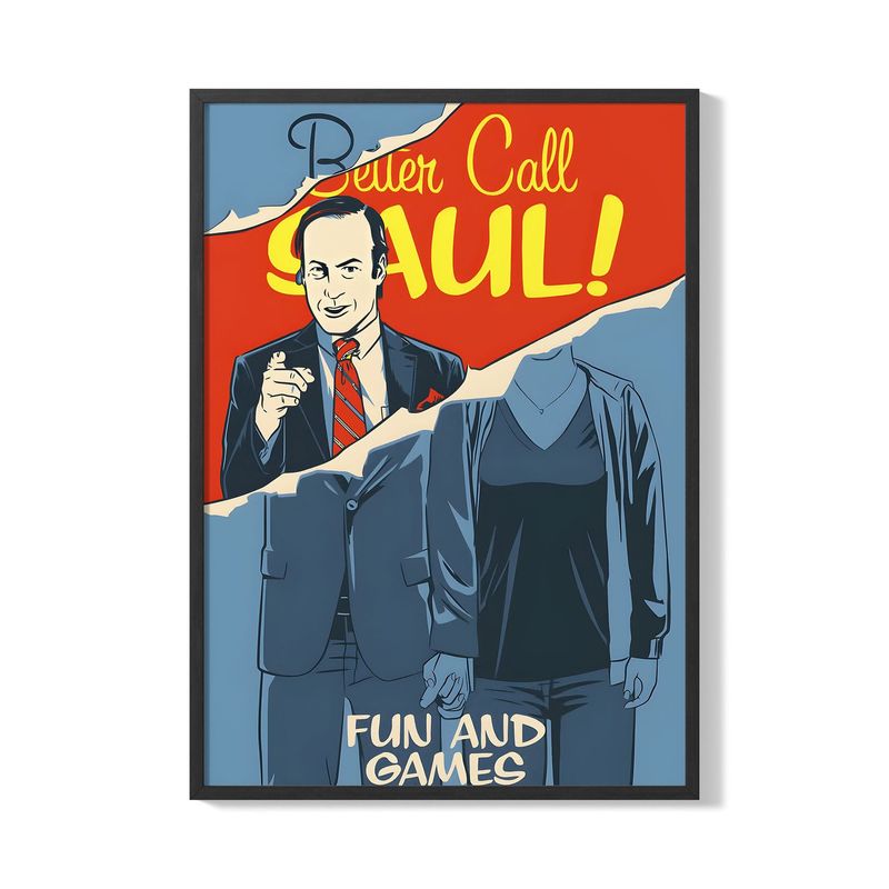 CREANGO - CUADRO POSTER BETTER CALL SAUL 33X43 DISEÑO 2