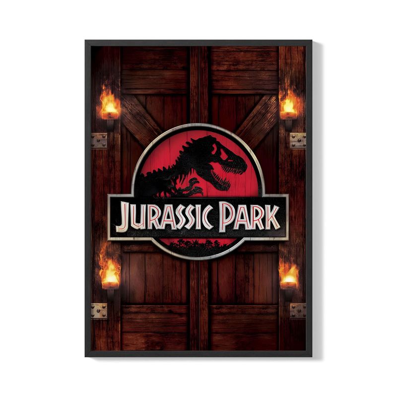 CREANGO - CUADRO POSTER JURASSIC PARK 33X43 DISEÑO 1