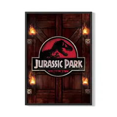 CREANGO - CUADRO POSTER JURASSIC PARK 33X43 DISEÑO 1
