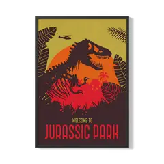 CREANGO - CUADRO POSTER JURASSIC PARK 33X43 DISEÑO 3