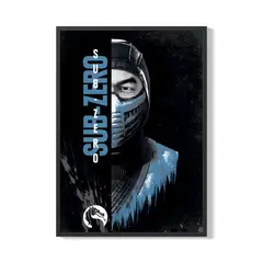 CREANGO - CUADRO POSTER MORTAL KOMBAT SUB ZERO 33X43