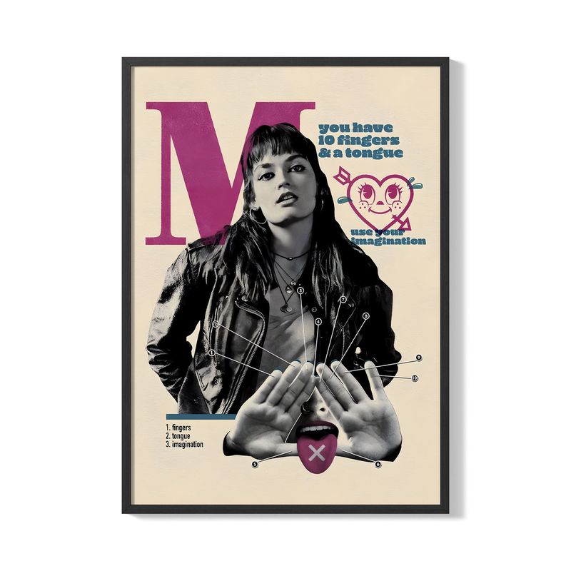 CREANGO - CUADRO POSTER SEX EDUCATION MAEVE 33X43