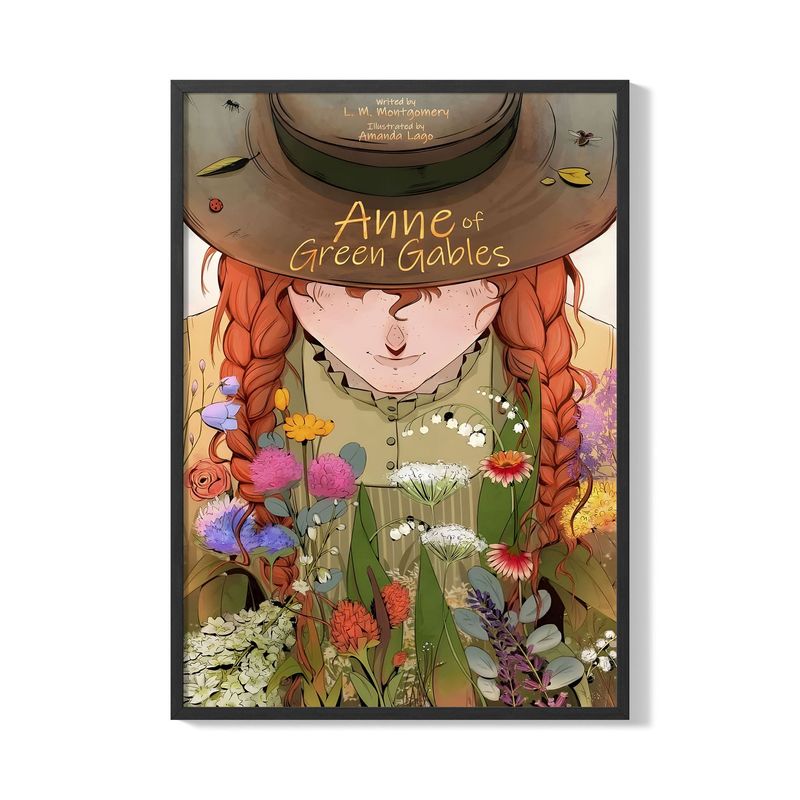 CREANGO - CUADRO POSTER ANNE OF GREEN GABLES 33X43