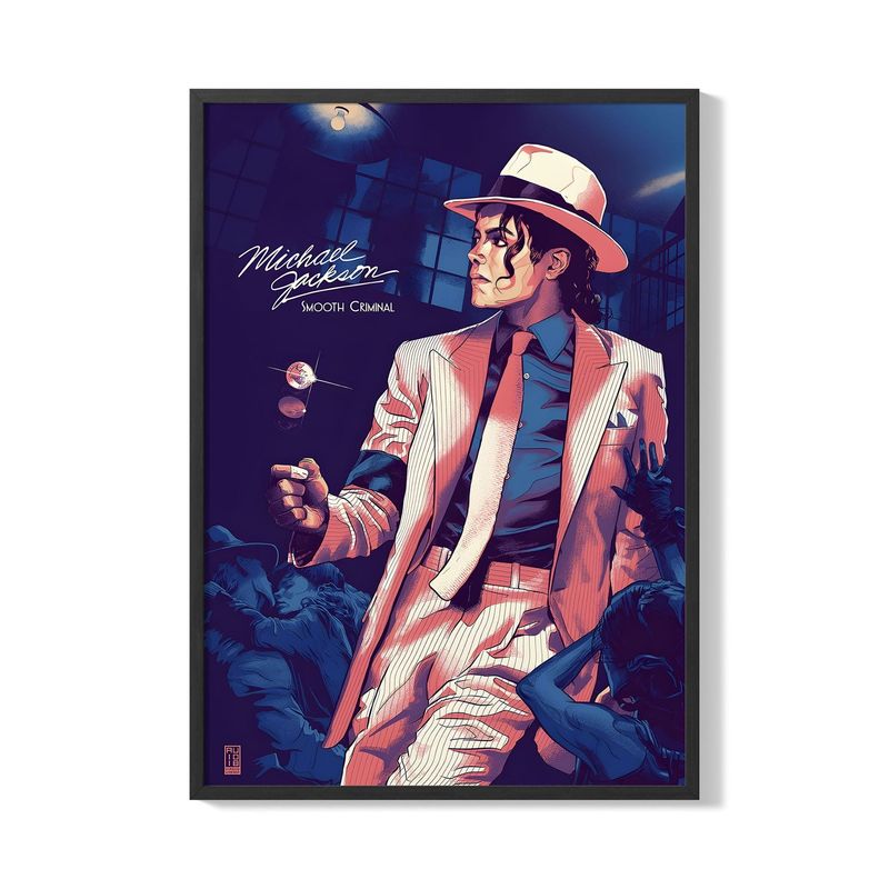 CREANGO - CUADRO POSTER MICHAEL JACKSON 33X43