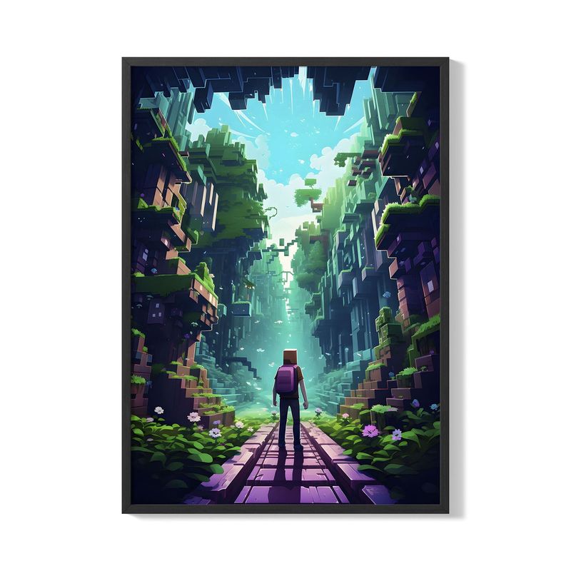 CREANGO - CUADRO POSTER MINECRAFT 33X43
