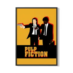 CREANGO - CUADRO POSTER PULP FICTION 33X43 DISEÑO 3