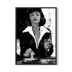 CREANGO - CUADRO POSTER PULP FICTION 33X43 DISEÑO 4