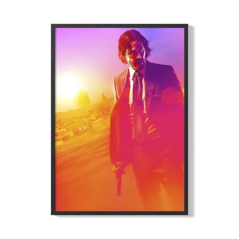 CREANGO - CUADRO POSTER JOHN WICK 33X43 DISEÑO 2