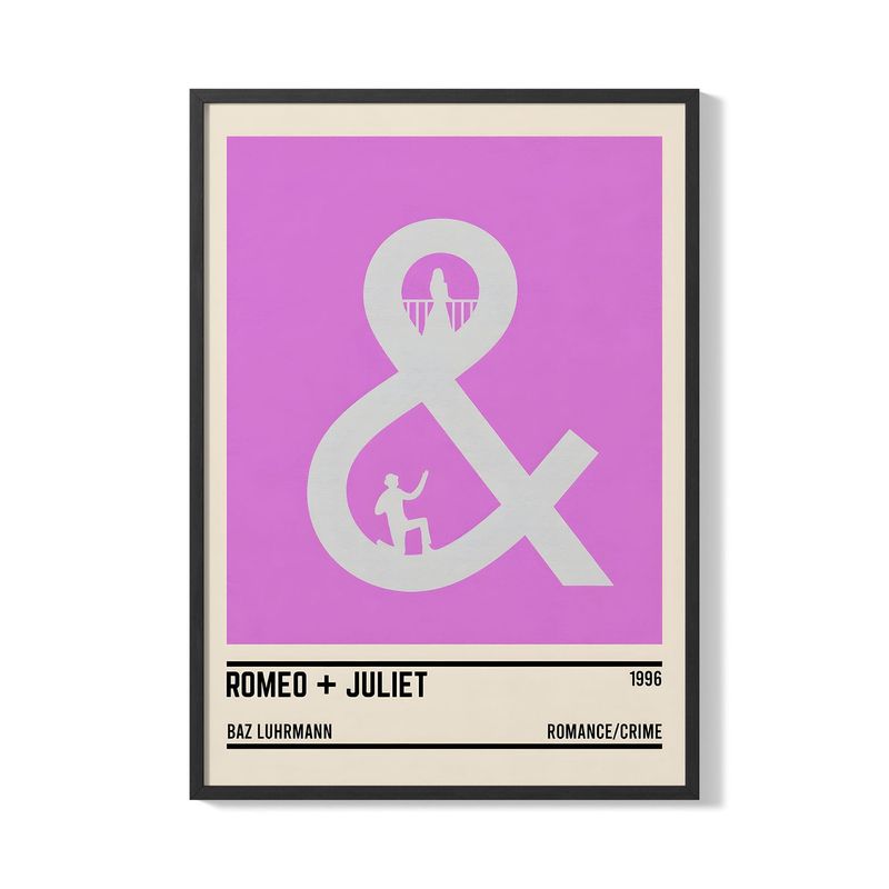 CREANGO - CUADRO POSTER ROMEO Y JULIETA 33X43