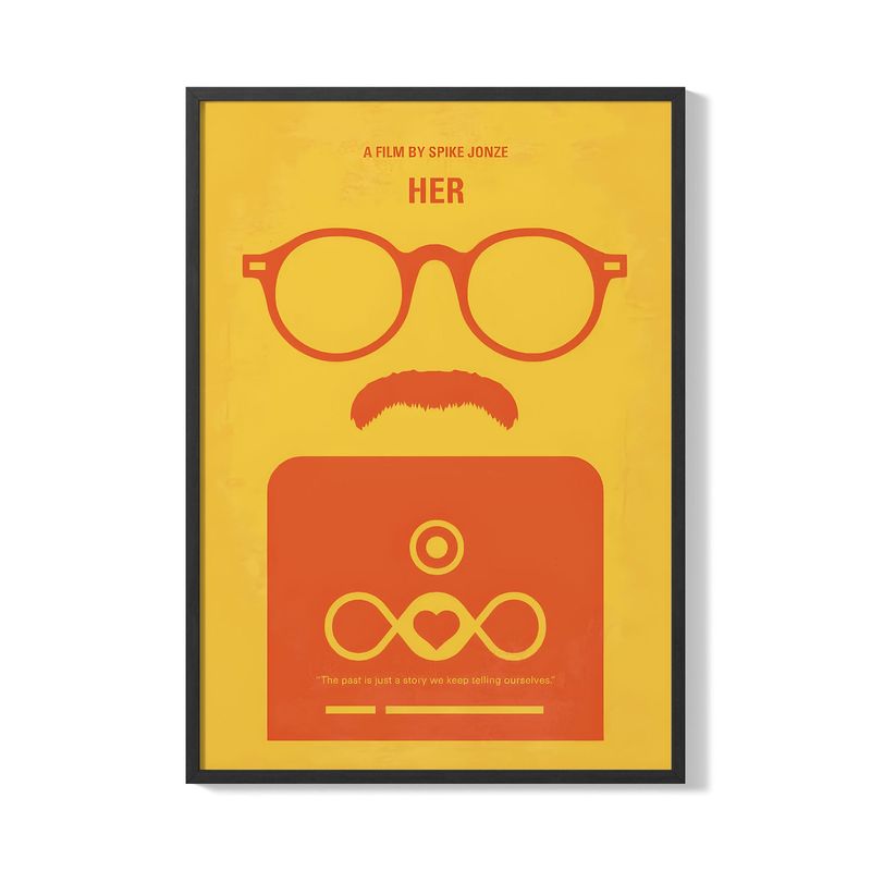 CREANGO - CUADRO POSTER ELLA PELICULA 33X43