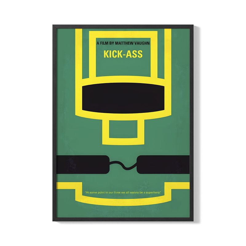 CREANGO - CUADRO POSTER KICK ASS 33X43