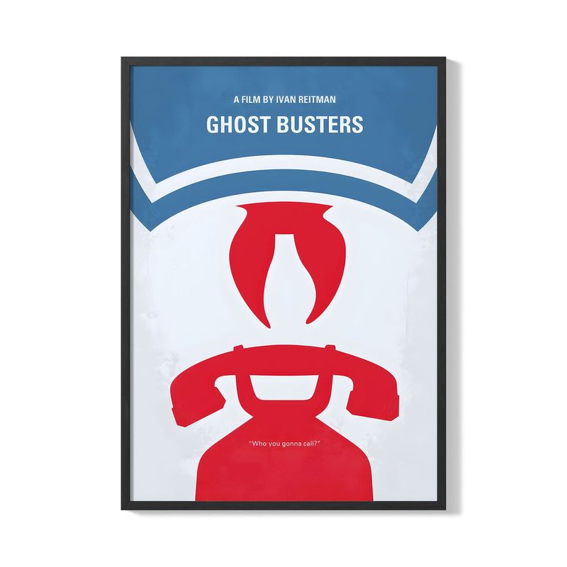 CREANGO - CUADRO POSTER CAZA FANTASMAS 33X43