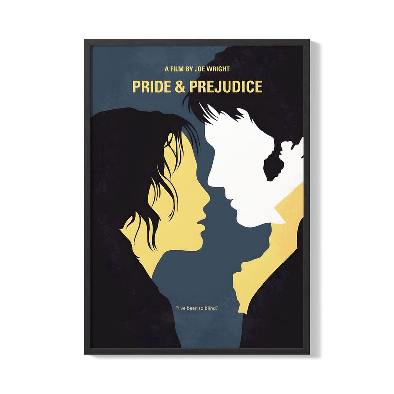 CREANGO - CUADRO POSTER ORGULLO Y PREJUICIO 33X43