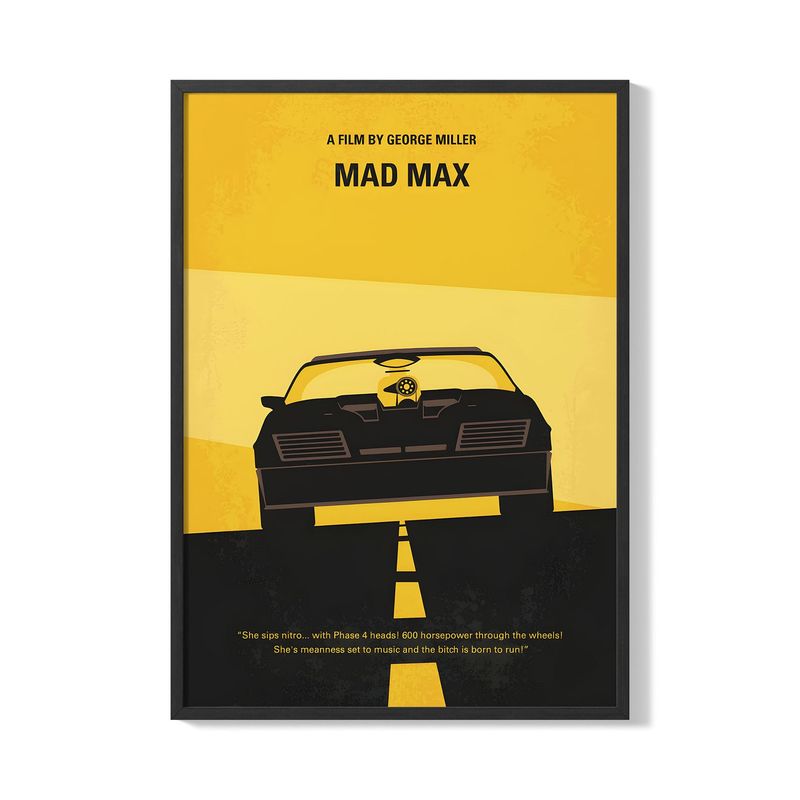 CREANGO - CUADRO POSTER MAD MAX 33X43