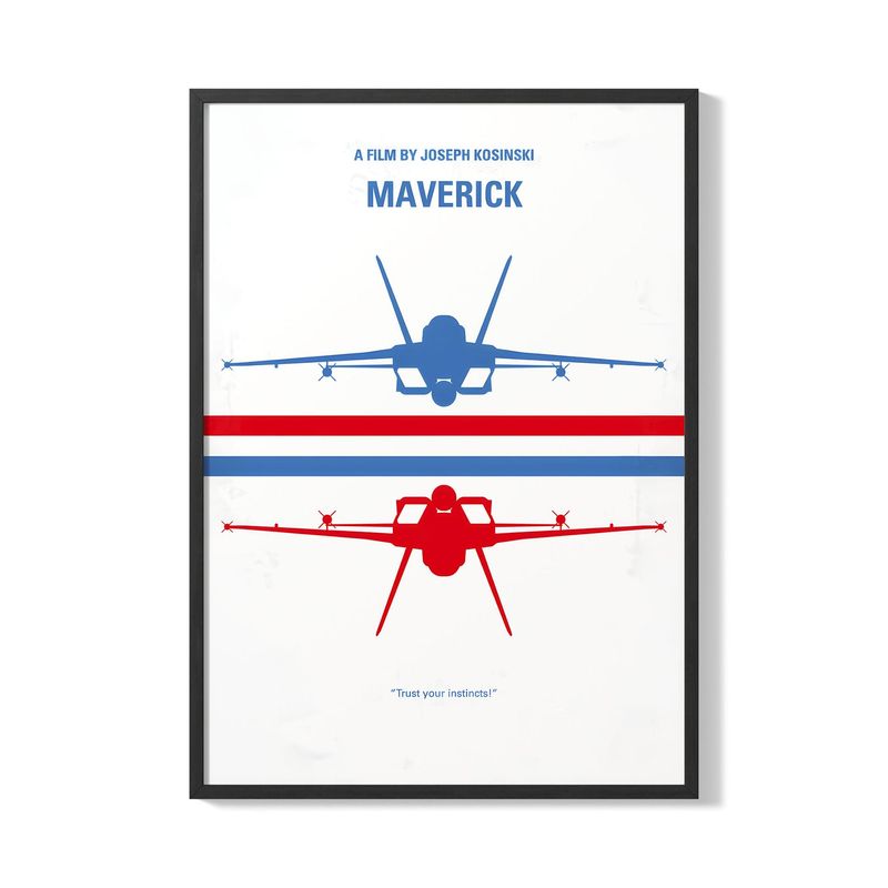 CREANGO - CUADRO POSTER MAVERICK 33X43