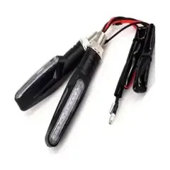 GENERICO - Intermitentes Led Secuenciales Para Moto Rojo