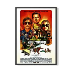 CREANGO - CUADRO POSTER ONCE UPON A TIME IN HOLLYWOOD 33X43