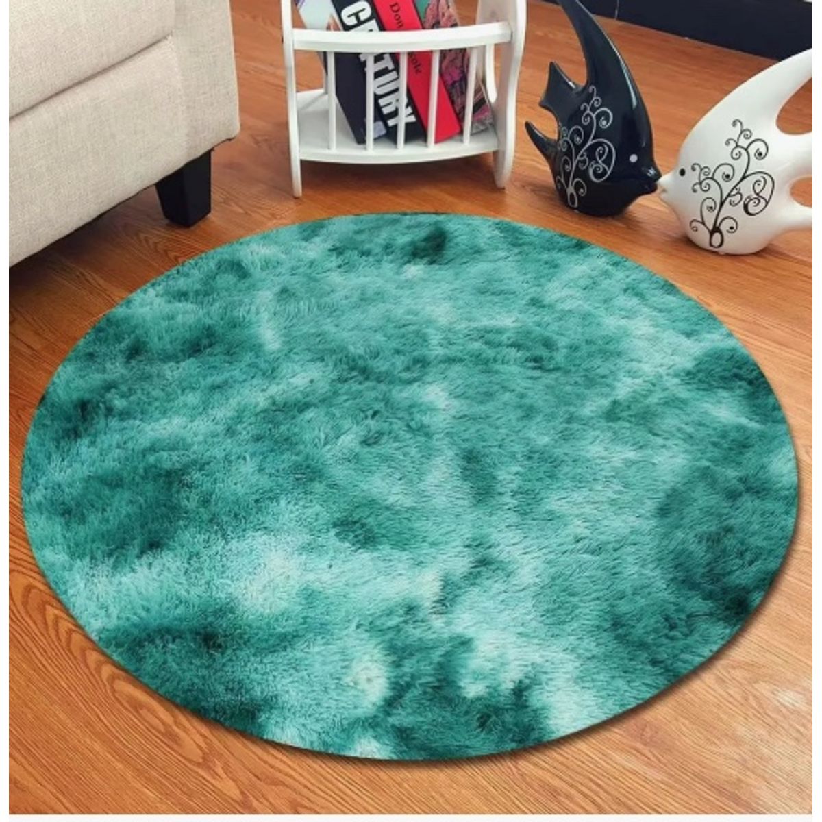 GENERICO - Alfombras Peludas Redondas 150cm