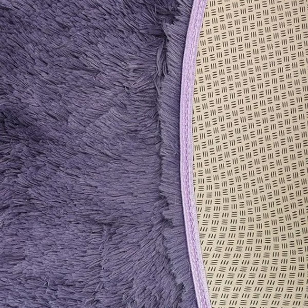 GENERICO - Alfombras Peludas Redondas 150cm
