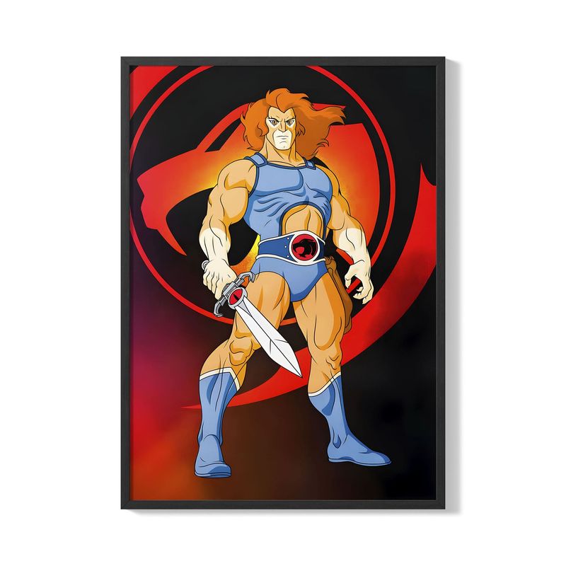 CREANGO - CUADRO POSTER THUNDERCATS LIONO 33X43
