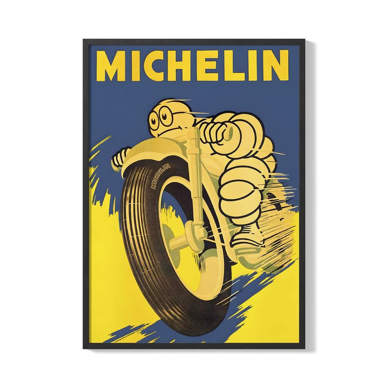 CREANGO - CUADRO POSTER MICHELIN 33X43