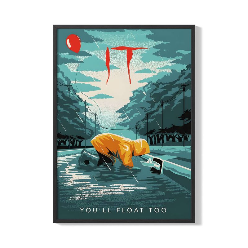 CREANGO - CUADRO POSTER IT ESO STEPHEN KING 33X43