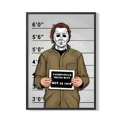 CREANGO - CUADRO POSTER MICHAEL MYERS 33X43