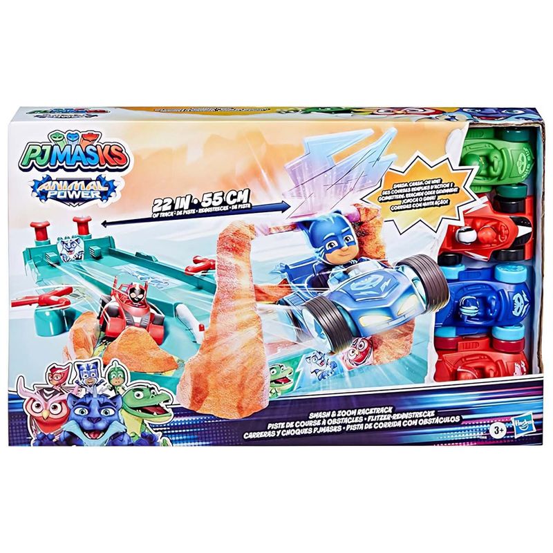HASBRO - Pj Masks Hasbro Animal Power Pista De Carreras