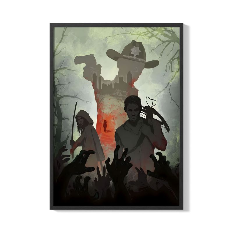 CREANGO - CUADRO POSTER THE WALKING DEAD 33X43