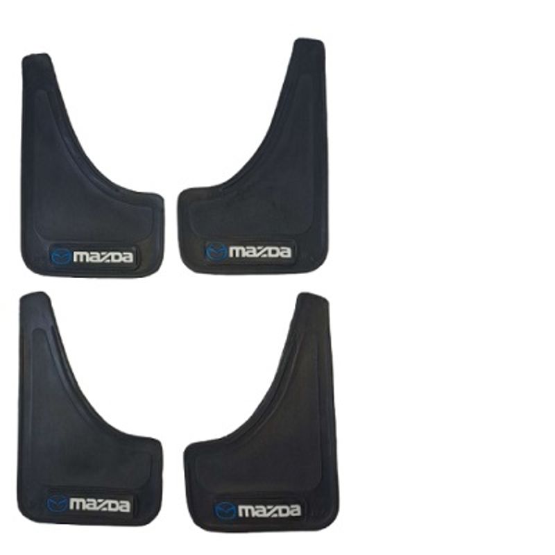 GENERICO - PACK (4UND) GUARDAFANGO PARA  AUTOMOVIL MAZDA