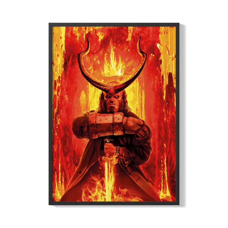CREANGO - CUADRO POSTER HELLBOY 33X43