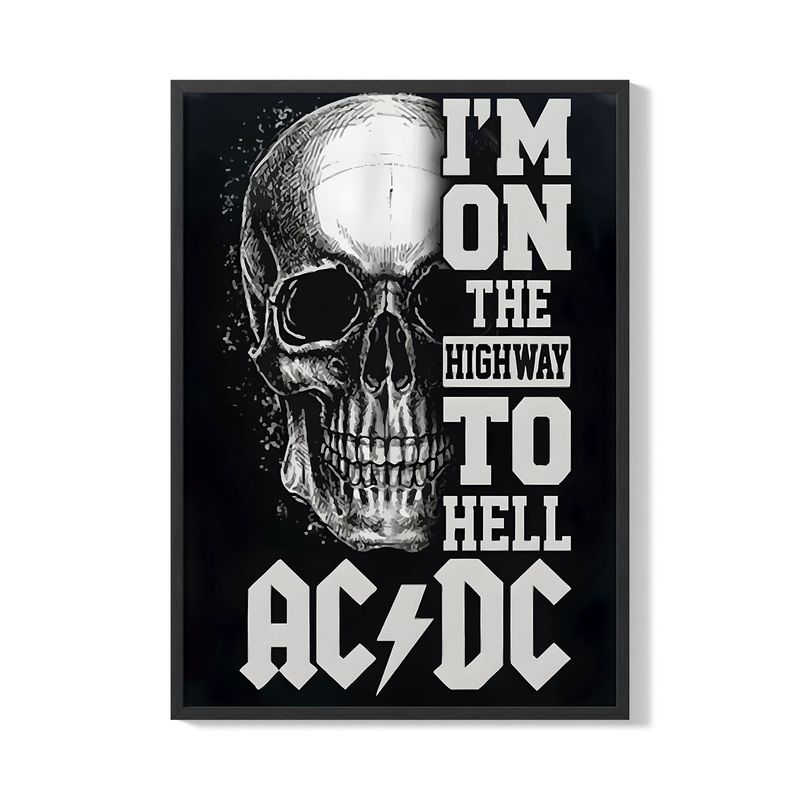 CREANGO - CUADRO POSTER AC DC 33X43