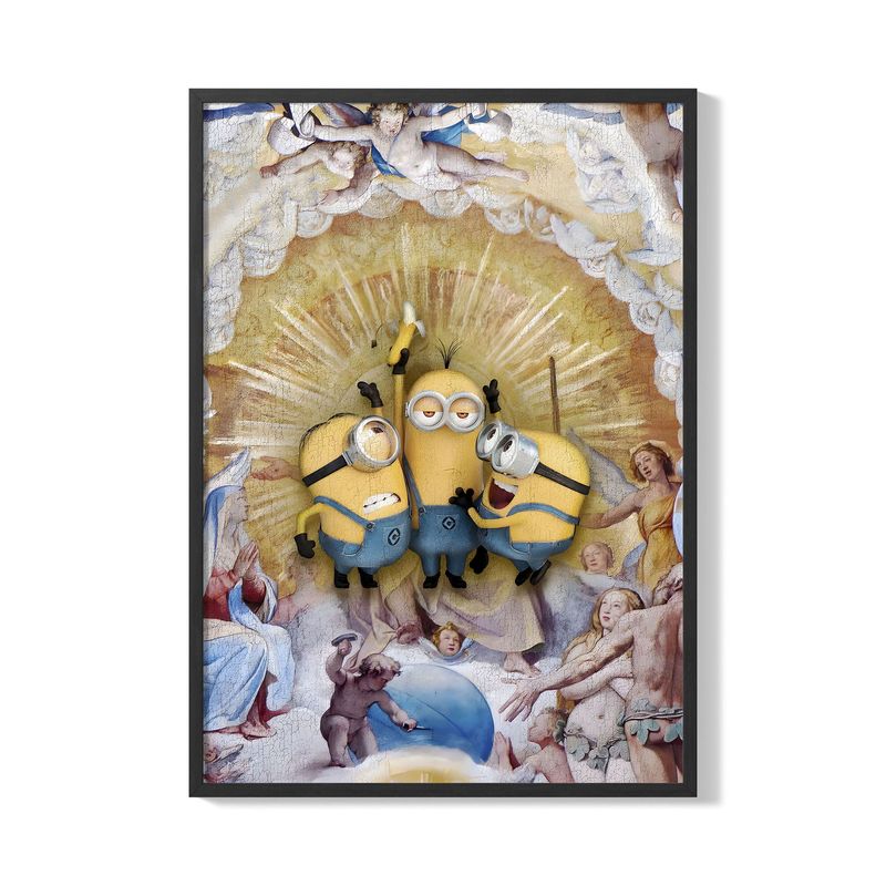 CREANGO - CUADRO POSTER MINIONS 33X43