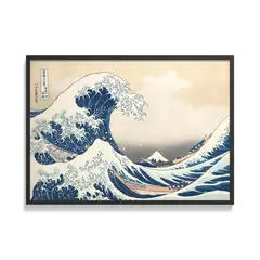 CREANGO - CUADRO POSTER OLA DE KANAGAWA 33X43