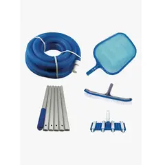 GENERICO - Kit Limpieza Piscina Pértiga Con Manguera