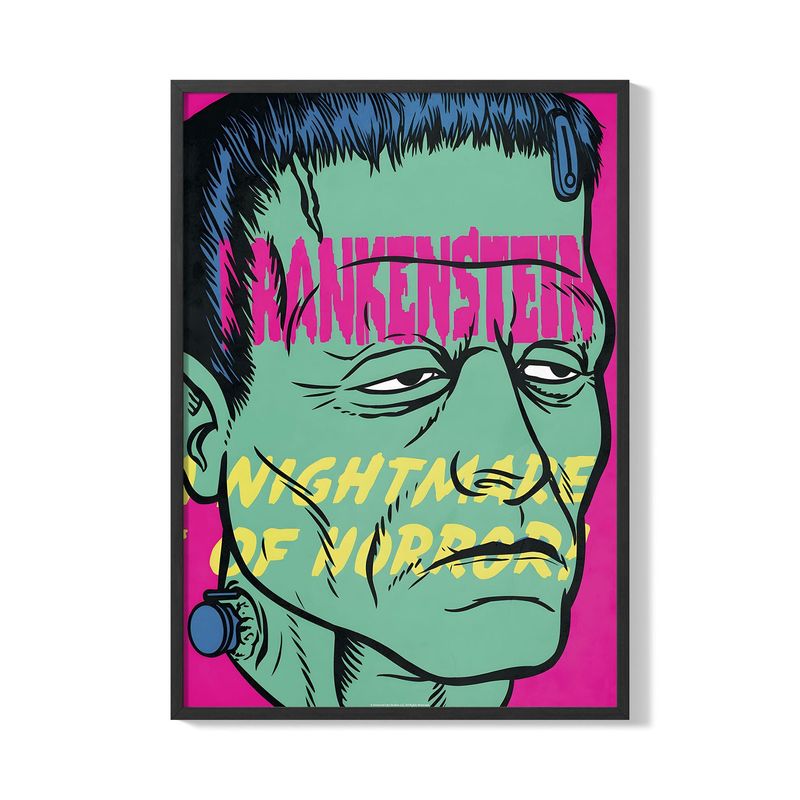 CREANGO - CUADRO POSTER FRANKENSTEIN 33X43