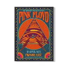 CREANGO - CUADRO POSTER PINK FLOYD 33X43