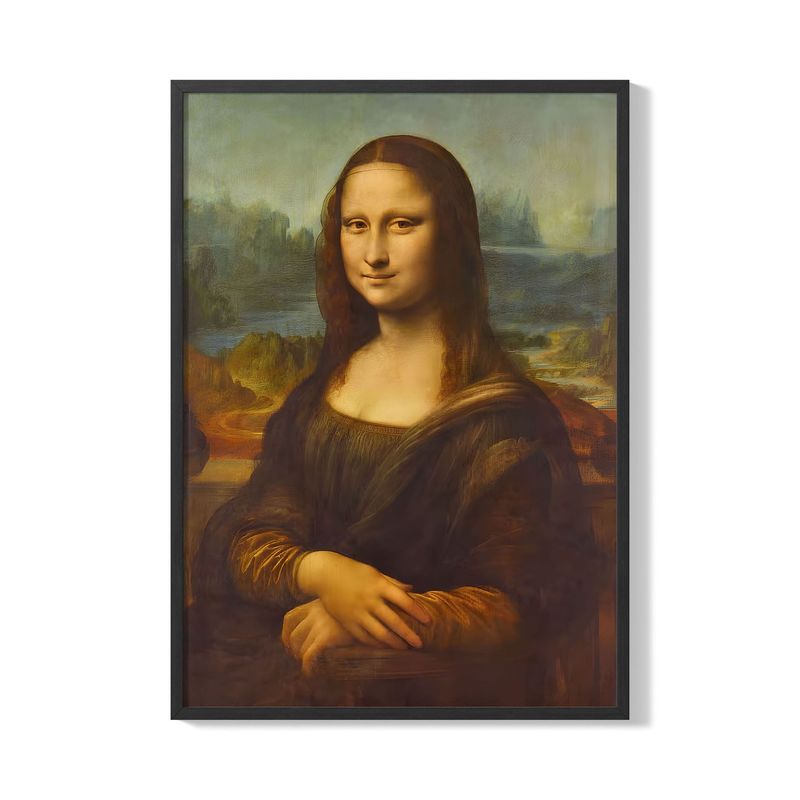 CREANGO - CUADRO POSTER MONALISA LA GIOCONDA 33X43