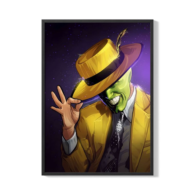 CREANGO - CUADRO POSTER LA MASCARA 33X43