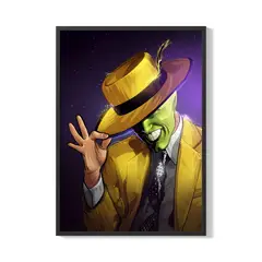 CREANGO - CUADRO POSTER LA MASCARA 33X43