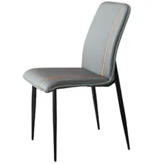 GENERICO - Silla de comedor Elegant Gris PACK X4