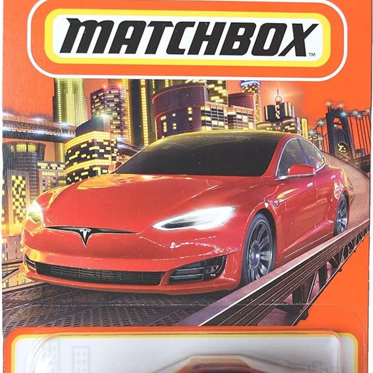MATCHBOX - Tesla model S Matchbox auto coleccion