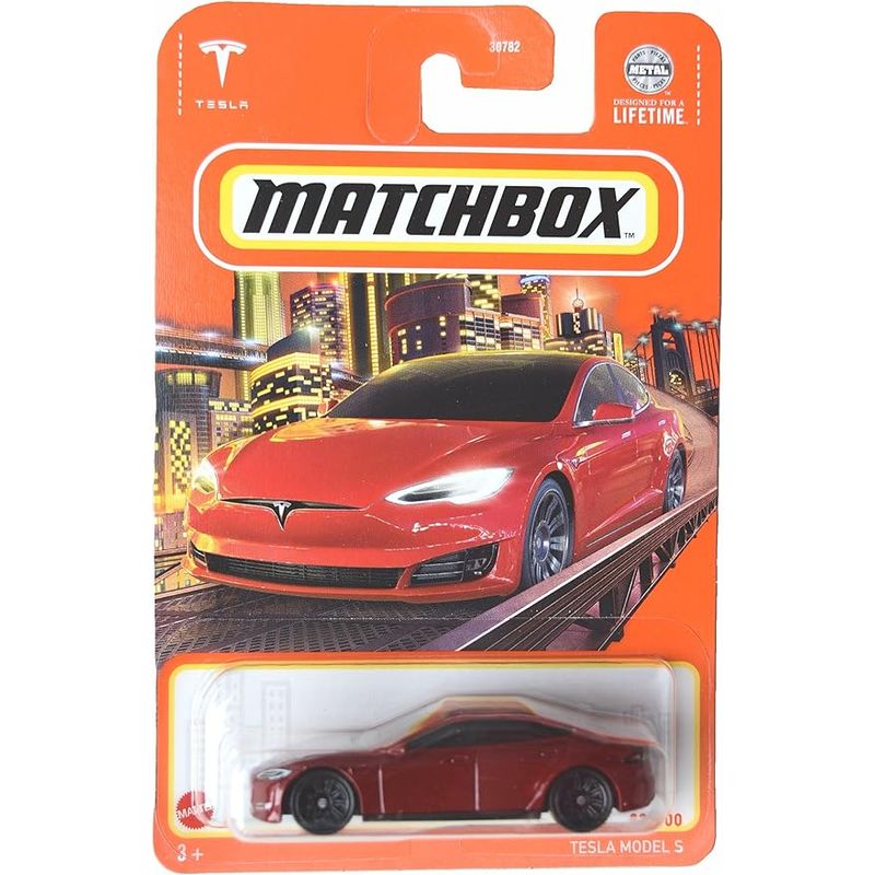 MATCHBOX - Tesla model S Matchbox auto coleccion