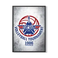 CREANGO - CUADRO POSTER TOP GUN 33X43