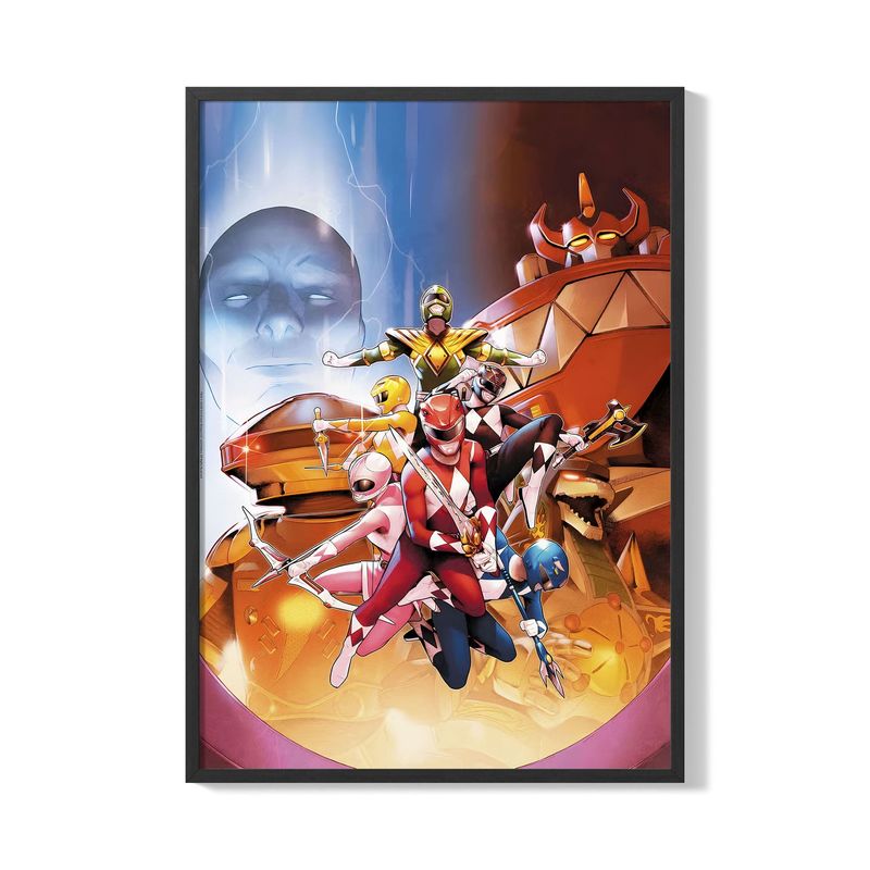 CREANGO - CUADRO POSTER POWER RANGERS 33X43