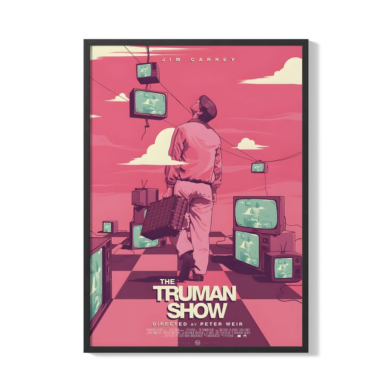 CREANGO - CUADRO POSTER THE TRUMAN SHOW 33X43