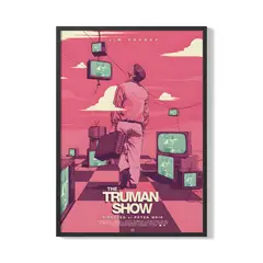 CREANGO - CUADRO POSTER THE TRUMAN SHOW 33X43