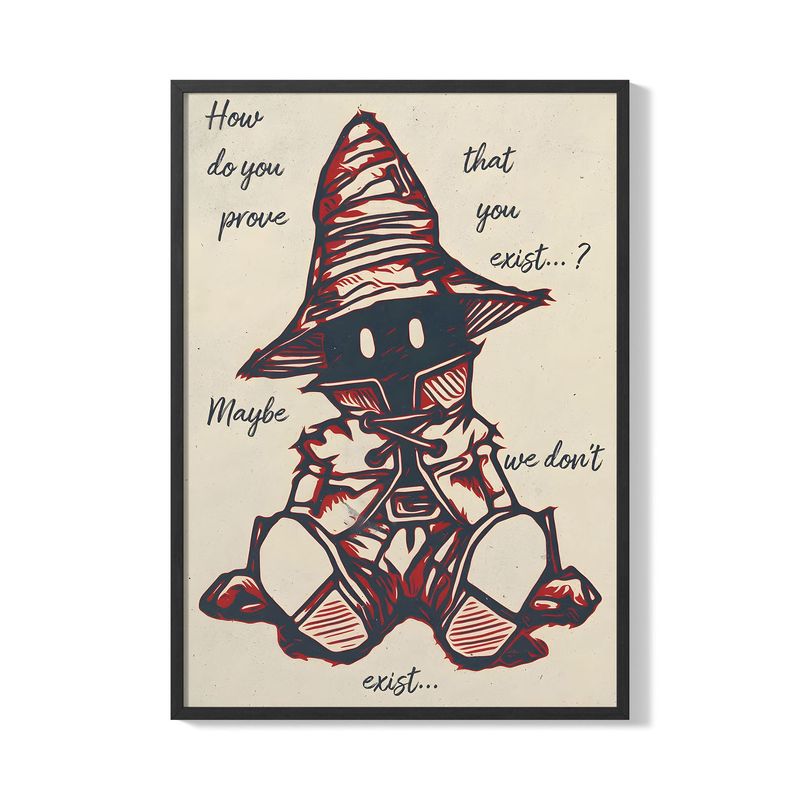 CREANGO - CUADRO POSTER VIVI ORNITIER FINAL FANTASY 33X43