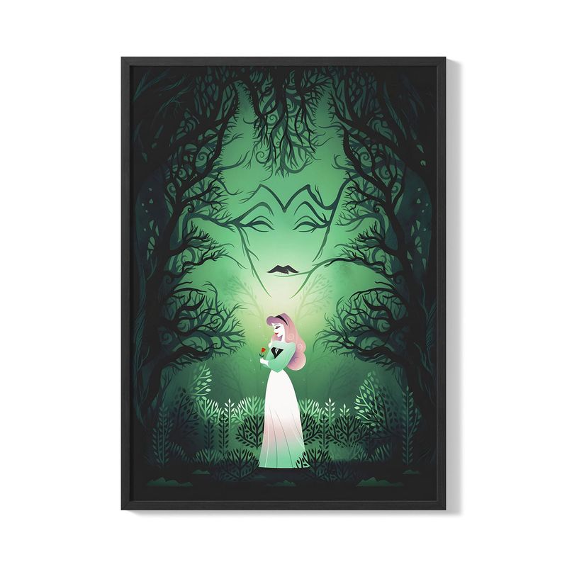 CREANGO - CUADRO POSTER LA BELLA DURMIENTE 33X43